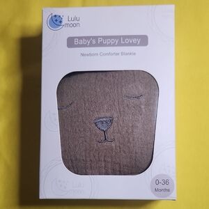 Lulu Moon Baby's Puppy Lovey Newborn Comforter Blankie